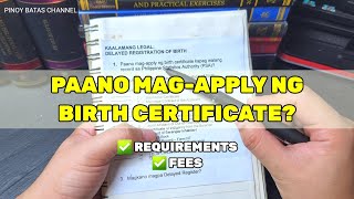 Paano MagApply ng Birth Certificate if walang record sa LCR or PSA  Delayed Registration of Birth [upl. by Nohs]