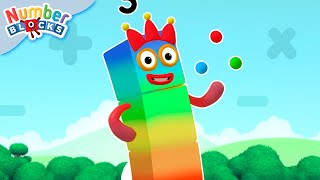 Amusant à compter pour la rentrée scolaire  Apprendre à Compter  ​Numberblocks en français [upl. by Durst550]