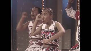 Sarafina  quotAfrica Burning In The Sunquot amp quotFreedom Is Coming Tomorrowquot 1991  MDA Telethon [upl. by Larcher]