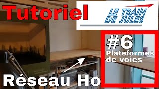 TUTORIEL RÉSEAU HO 6  PLATEFORMES DE VOIES [upl. by Aznerol]