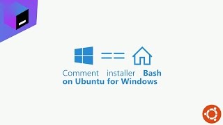 Comment installer Bash on Ubuntu for Windows [upl. by Ahsinet762]