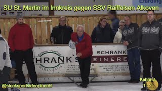 Eiststockeröffnungsturnier Peuerbach SU St Martin i I gegen SSV Raiffeisen Alkoven [upl. by Jahncke]