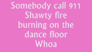 Fire Burning  Sean Kingston Lyrics [upl. by Ahtoelc953]