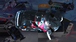 Every NASCAR Airborne Crash Of The 2020s [upl. by Yenroc]