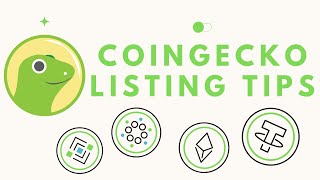 Getting listed on CoinGecko Everything you need to know  Crypto marketing [upl. by Ertsevlis]