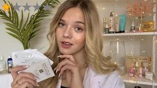 ASMR Worst Reviewed Dermatologist Roleplay 💉 skin analysis consultation [upl. by Zacharias]