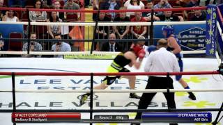 Haringey Box Cup Live Finals  Stacey Copeland v Stephanie Wroe [upl. by Hungarian485]