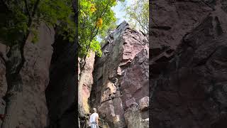 Thoroughfare 511a  Devil’s Lake WI  Trad Lead [upl. by Polish]