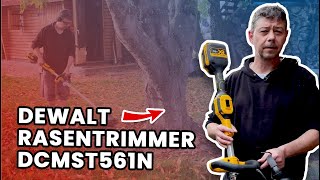 GARTEN Produktreview DeWalt 18V Rasentrimmer DCMST561N  Produkttest  Deutsch  svh24de [upl. by Ardolino]