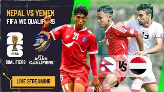 How to watch Nepal vs Yemen football live  2026 FIFA World Cup Qualifiers Round 2 [upl. by Askari254]