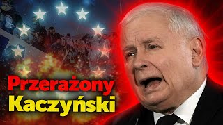 Przerażony Kaczyński Herszt PiS został zaskoczony rozmiarami afery wizowej Boi się więzienia [upl. by Velasco]