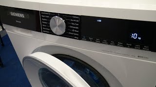 Siemens WG56G2Z1GB 1600 RPM 10 Kg Washer [upl. by Willis627]