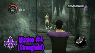 Saints row 2  Mission 4  Stronghold  Stillwater Caverns Saints [upl. by Risteau]