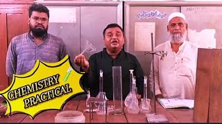 DEMONSTRATION OF CHEMISTRY ⚗️ LAB AND APPARATUS FOR CLASS 10 🧑‍🔬 [upl. by Amzu597]