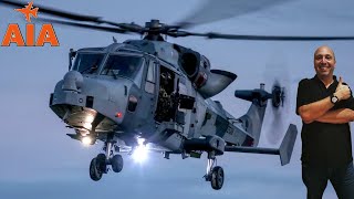 Watch as an Army Wildcat uses a FARP during Wessex Storm [upl. by Thgiled]