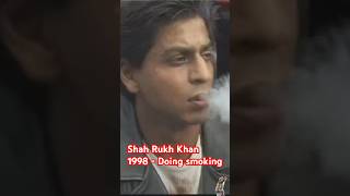 Shah Rukh Khan 🚭 Smoking 1998 [upl. by Neelon662]