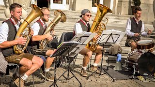 Die Südtiroler Hopfenmusig beim Meraner Traubenfest 2020 🍇 [upl. by Christabella]