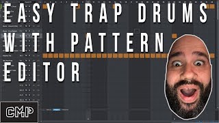 How to Make Trap and Hip Hop Drums FAST with Pattern Editor  Presonus Studio One Tutorial [upl. by Alleb183]