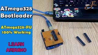 ATMega328 PU Bootloader  100 Working  SdevElectronics [upl. by Robinia]