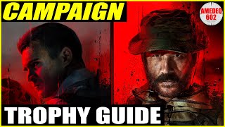 MW3 Trophy Guide Campaign MW3 Achievement Guide MWIII 2023 [upl. by Hopper298]