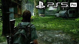 THE LAST OF US PART 2 PS5 PRO Gameplay  4K 60fps Pro [upl. by Llerihs441]