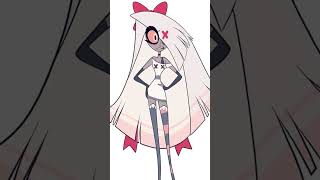 Vaggies Either too Much or too Little hazbinhotel characterdesign shorts [upl. by Fillbert]