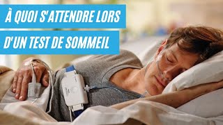 À quoi sattendre lors dun test de sommeil [upl. by Crocker416]