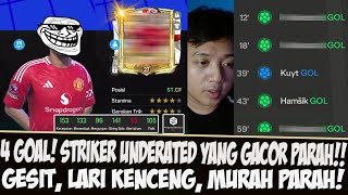 4 GOAL LANGSUNG BELI STRIKER UNDERRATED GG PARAH LARI KENCENG GESIT DAN MURAH BANGET FC 25 MOBILE [upl. by Atteoj]