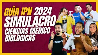 Resolviendo el examen simulacro de la guía del IPN 2024 de Cs médico biológicas [upl. by Nylarej417]