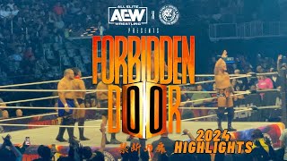 AEW Forbidden Door 2024 Highlights [upl. by Croix873]