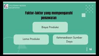 Konsep Elastisitas dan Teori Perilaku Konsumen [upl. by Lyckman]