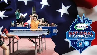 2017 SuperMicro US National Table Tennis Championships  Mens Doubles Final Highlights [upl. by Maggio]