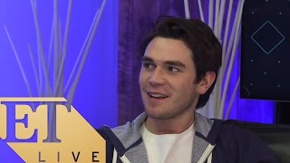 KJ Apa from The CWs Riverdale  ET LIVE [upl. by Artima987]