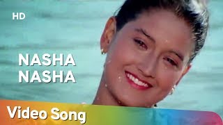 Nasha Nasha HD  Dushman Duniya Ka 1996  Lucky Ali  Anu Malik Hit Songs [upl. by Tihor]