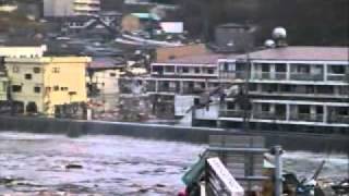 Japan Tsunami 3112011 unedited Part 1 [upl. by Aleekat102]