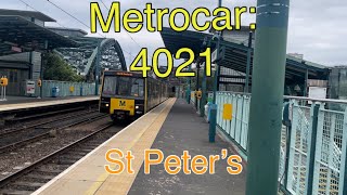 4021 arriving into St Peter’s  TampWM [upl. by Yrallam]