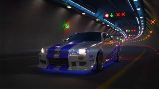 Nissan Skyline car animation with music  Edit by CARS ZONE  Part 2 [upl. by Nnyleahs]