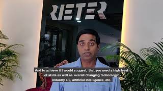 Interview with Kiran Kataria Vice President  HR Rieter India Private Limited [upl. by Juta]