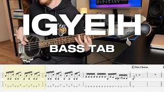 Linkin Park  IGYEIH  Bass Cover  Play Along Tabs and Notation [upl. by Gustafsson]