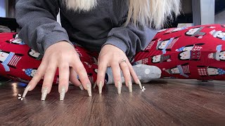 ASMR scurrying up to camera on the floor  fast tapping scratching lofi  Myries ASMR [upl. by Gavrilla180]