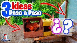 Como Hacer NIDOS Para Tus Gallinas  3 IDEAS CASERAS Paso a Paso y SIN GASTAR DINERO [upl. by Pietra407]