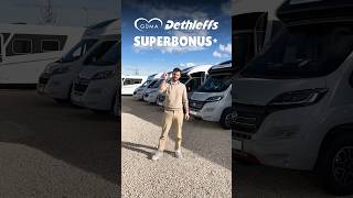 🚐 Bis zu 40000 € sparen beim Dethleffs amp GÜMA Superbonus für Reisemobile und Wohnwagen 🎉 [upl. by Alidis]