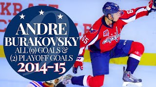 Andre Burakovsky All 9 Goals amp 2 Playoff Goals 201415  Capitals Highlights [upl. by Bunder]