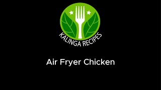 Air Fryer Chicken  airfryerchicken [upl. by Attiuqihc]