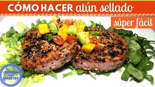 CÓMO HACER ATÚN SELLADO FÁCIL  Cocina de Addy [upl. by Lotsirhc956]