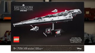 LEGO Star Wars 75356 EXECUTOR SUPER STAR DESTROYER Review 2023 [upl. by Bertero412]