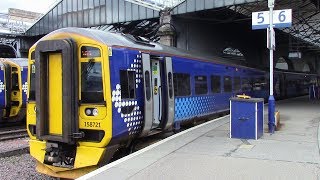 ScotRail Far North Line Inverness ⇒ Invergordon 158 721 [upl. by Nemra]