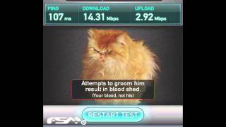 SpeedTestnet iPhone app hidden easter egg [upl. by Nicole]