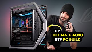 I Built The Most Powerful 4090 BTF Gaming PC  ASUS ROG Hyperion BTF Edition [upl. by Ahsan370]