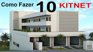 Como Fazer 10 KITNETS  passo a passo [upl. by Enitnelav]